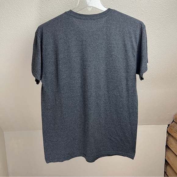 CALL YOUR MOTHER Dark Gray Short Sleeve Skeleton Theme Tee. Size Medium - Picture 3 of 3